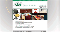 Desktop Screenshot of contractbusinessinteriors.com